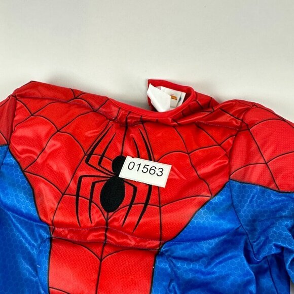 Spiderman Halloween Costume Boys Medium Red Blue - Picture 5 of 12